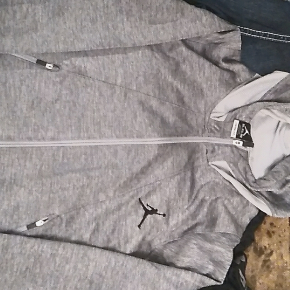 Jordan 3x zip up hoodie